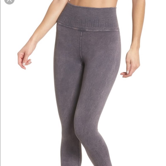 Free People Shanti vintage gray high rise leggings - Picture 4 of 5